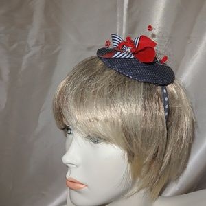 Red, White & Blue Fascinator